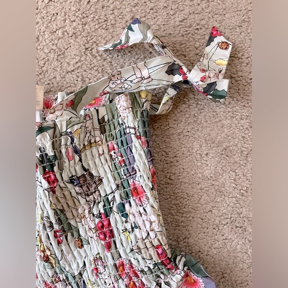 NWT May Gibbs gils bow tie jumper dress / girl size 10years - Picture 2 of 6